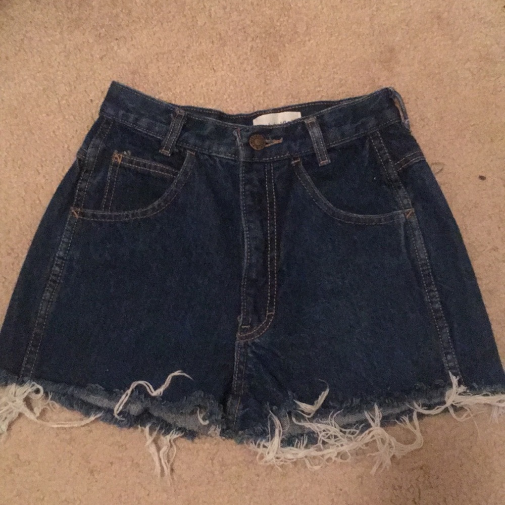 Calvin Klein Vintage Cut Off High Wasted Shorts